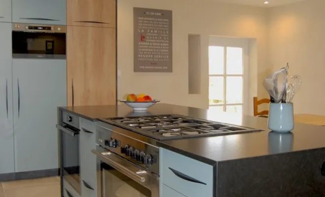 La vie de famille - Rénovation d'une cuisine à Saint-Didier-sur-Chalaronne, Villefranche-sur-Saône, ALB archidinterieur